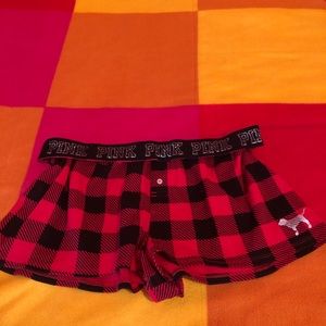Vs pink sleep shorts